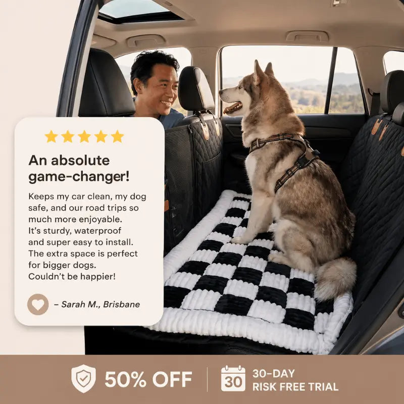 Swipe&Shed™ FurShield Backseat Cover