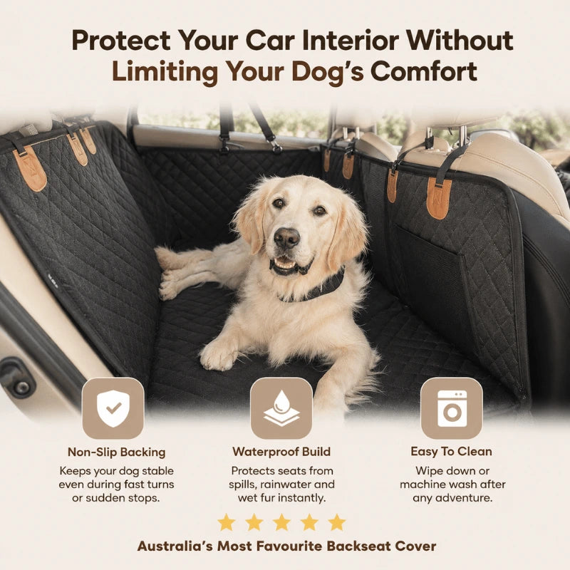 Swipe&Shed™ FurShield Backseat Cover