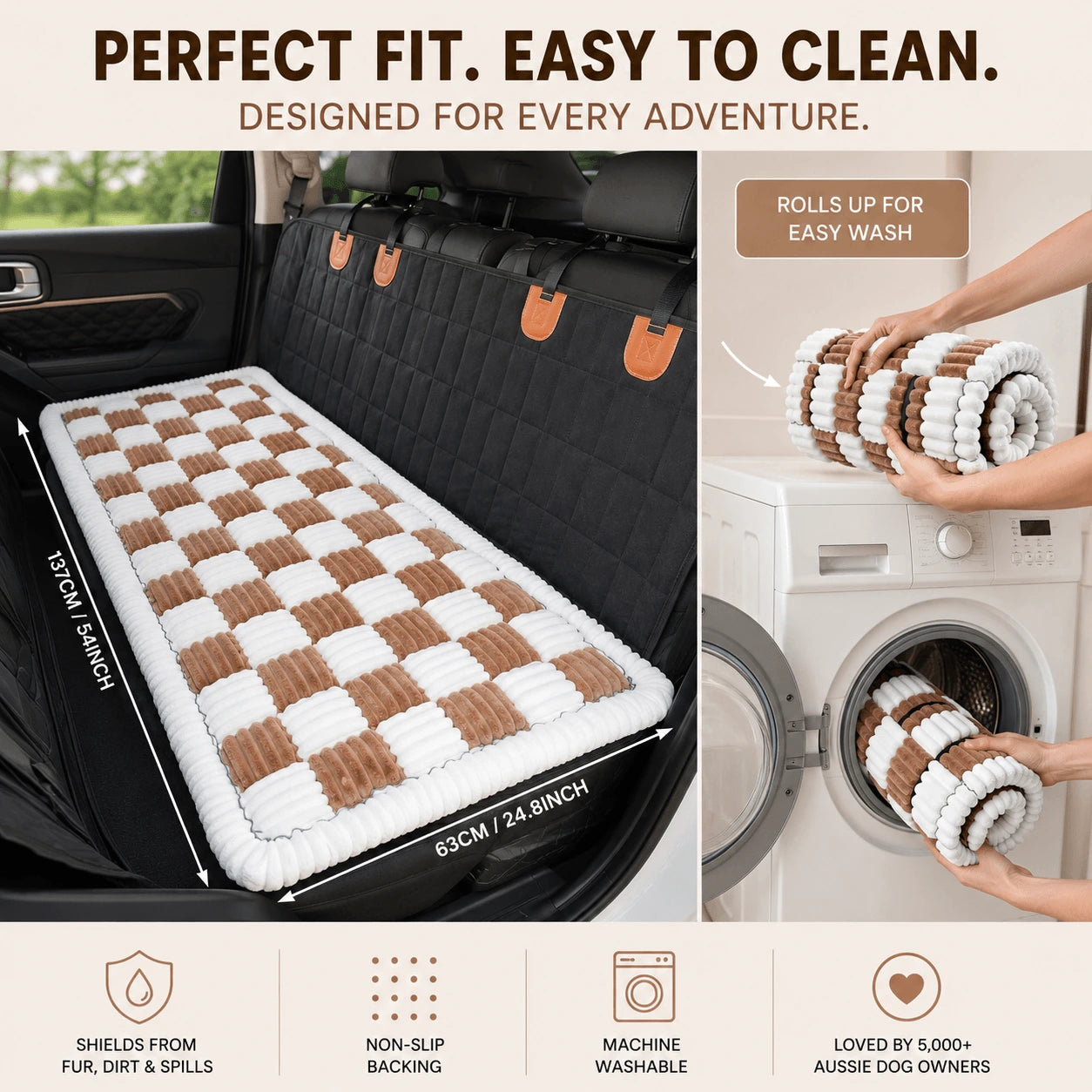 Swipe&Shed™ FurShield Mat