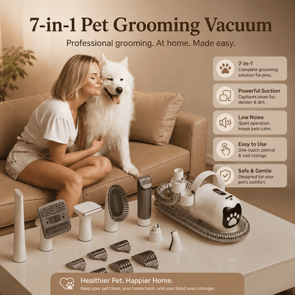 Swipe&Shed™ GroomVac 7-in-1 Kit