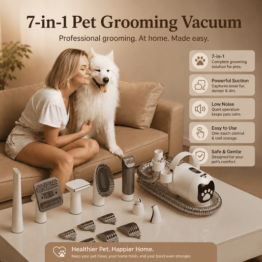 Swipe&Shed™ GroomVac 7-in-1 Kit