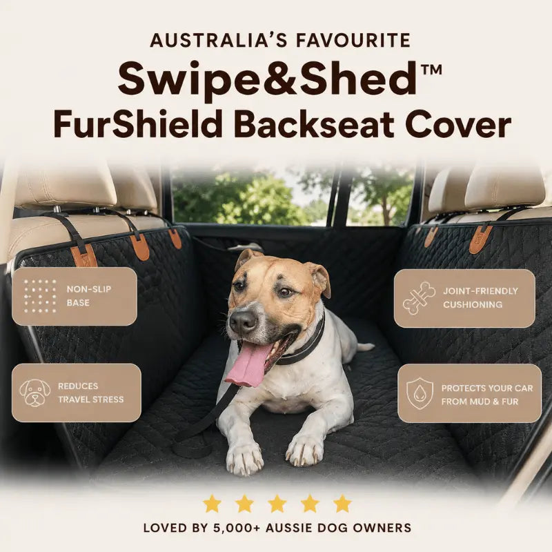 Swipe&Shed™ FurShield Backseat Cover