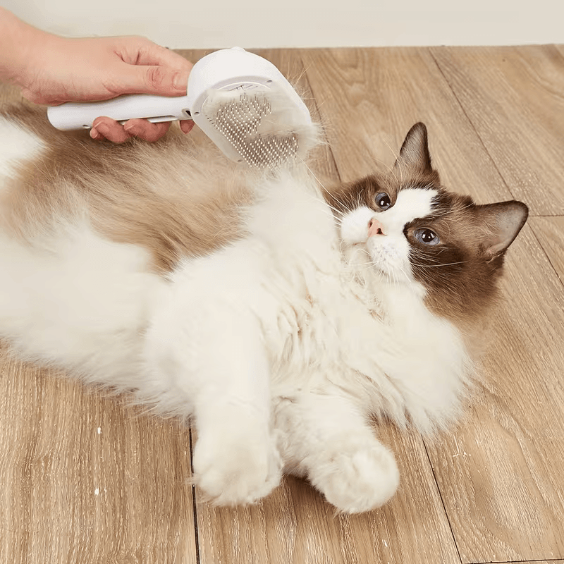 Swipe&Shed™ FurGlow Steam Grooming Brush